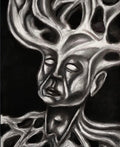 ‘untitled 2’ - 20x30" charcoal drawing