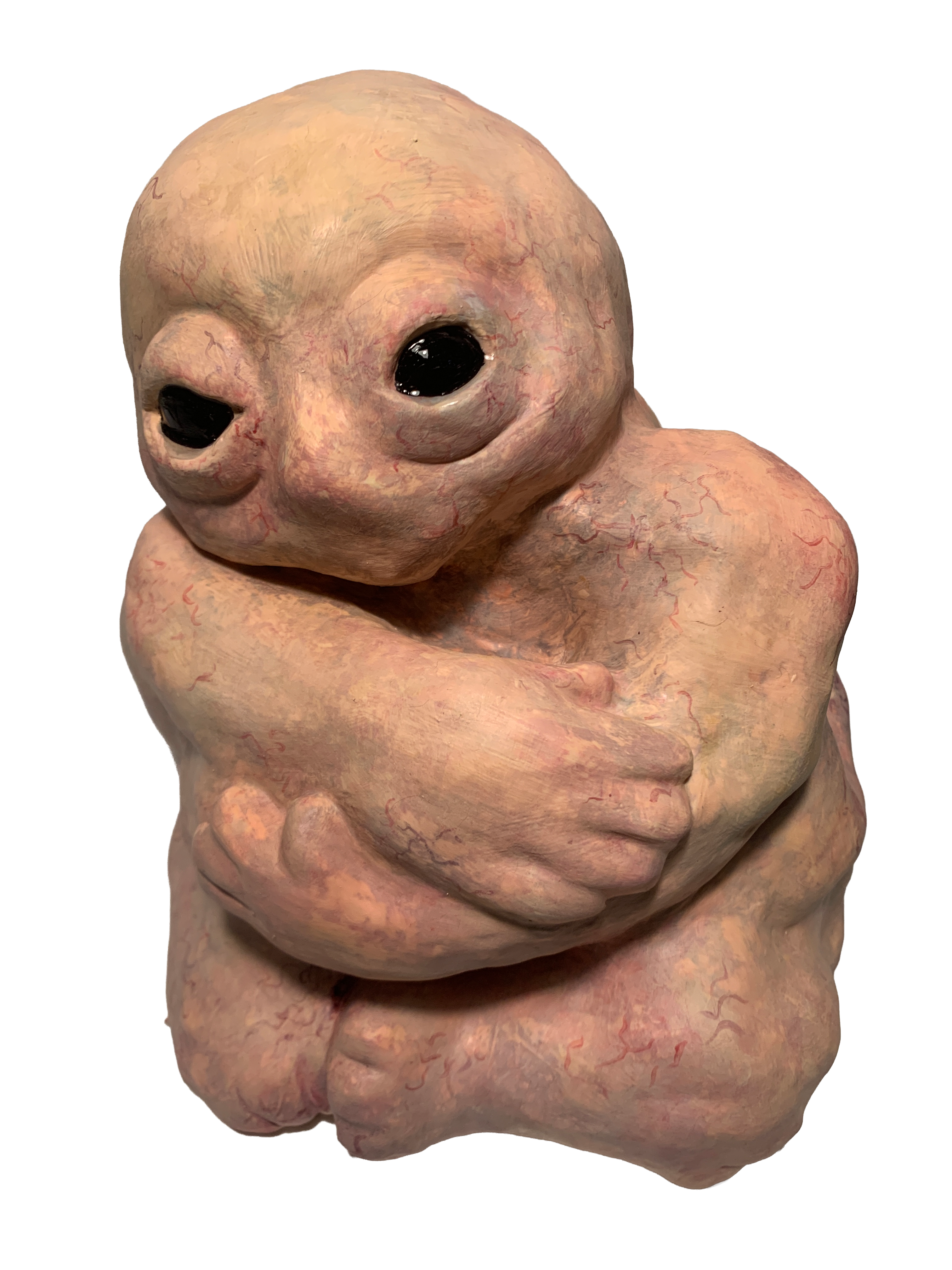 ‘child'  - clay sculpture 21cm