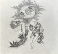 'inner power’ - graphite illustration
