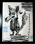 ‘SOFA’ - 1’x1.5’ framed drawing
